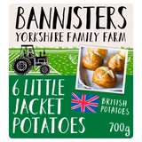 Bannisters Farm 6 Little Jacket Potatoes 700g - McGrocer