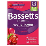 Bassetts Vitamins Multivitamins Strawberry 3-6 Years 60s - McGrocer