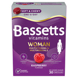 Bassetts Vitamins Woman Multivitamins & Multiminerals Raspberry Flavour Pastilles x30 - McGrocer