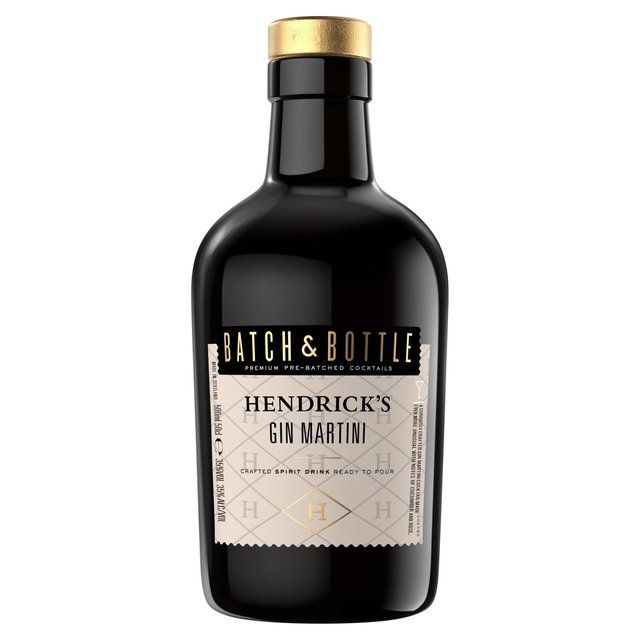 Batch & Bottle Hendrick's Gin Martini Ready to Drink Cocktail 50cl - McGrocer