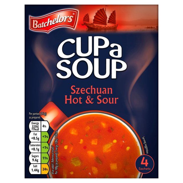 Batchelors Szechuan Hot & Sour Cup a Soup 92g - McGrocer