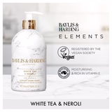 Baylis & Harding Elements Hand Wash - White Tea & Neroli   500ml - McGrocer