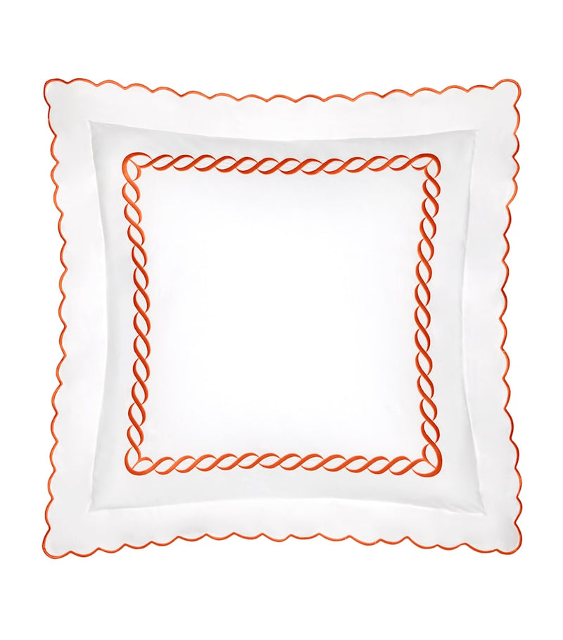 Pratesi Treccia Oxford pillowcase 65x65cm, UK version