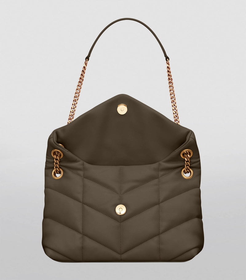 Saint Laurent Small Loulou Puffer shoulder bag, imported from the UK