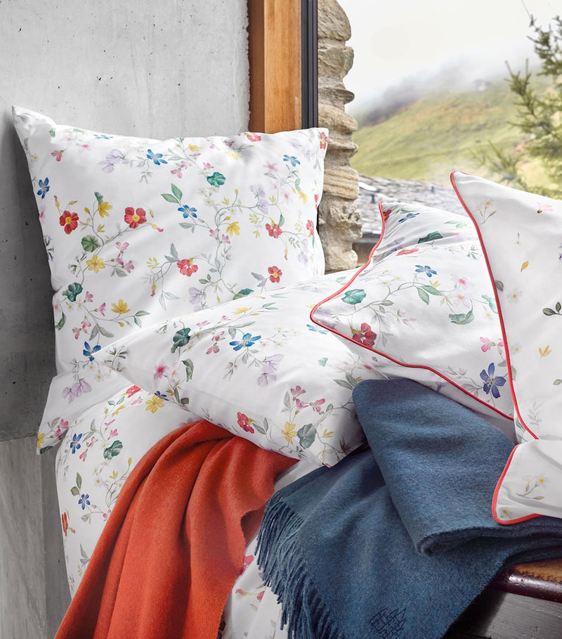 Floral Cotton Standard Pillowcase 50cm x 75cm