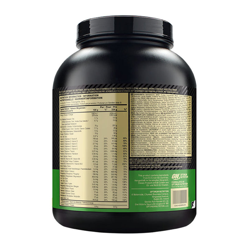 Optimum Nutrition Serious Mass Chocolate 2.73kg - British product