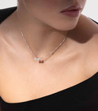 Messika My Twin diamond necklace 0.30ct white gold (British brand)