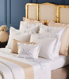 Yves Delorme Nautilus Square Oxford Pillowcase 65cm x 65cm (British brand)