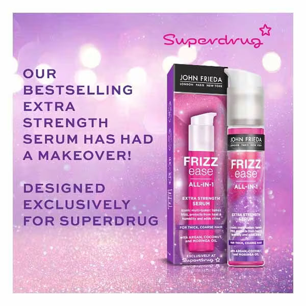 John Frieda Frizz Ease Pink Serum 50ml - British product
