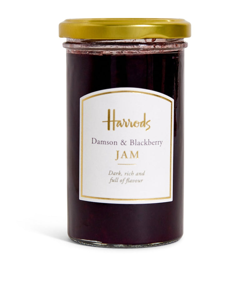 Harrods damson blackberry elderflower jam 280g, UK version
