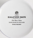 Halcyon Days hearts trellis enamel mug - British product