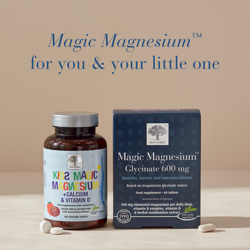 New Nordic Kids Magic Magnesium chewable tablets 180 - British product