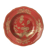 Harrods GINORI 1735 Oriente Italiano Rubrum Soup Plate 24cm- Buy online at McGrocer