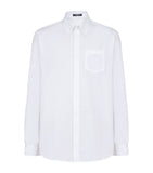 Lightweight Cotton Satin Hooded Overshirt with Detachable Hood
