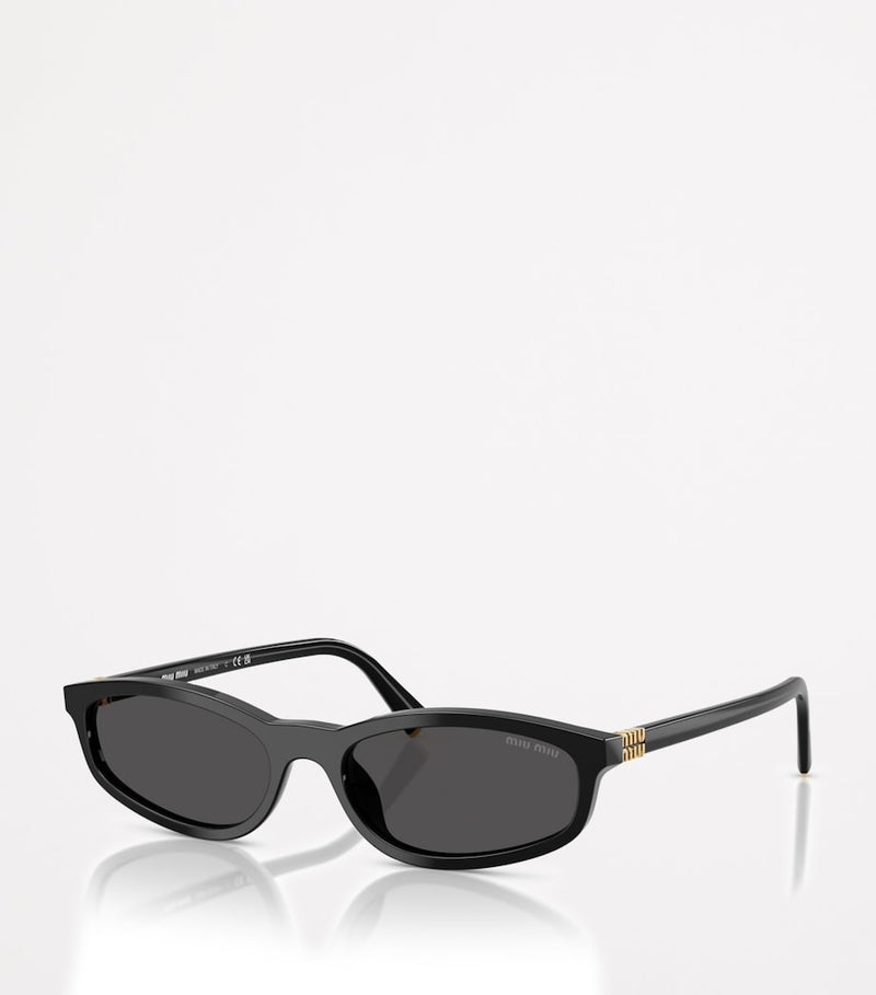 Miu Miu acetate oval sunglasses, UK version