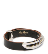 Harrods Max Mara Leather-Metal Cuff Bracelet- Buy online at McGrocer