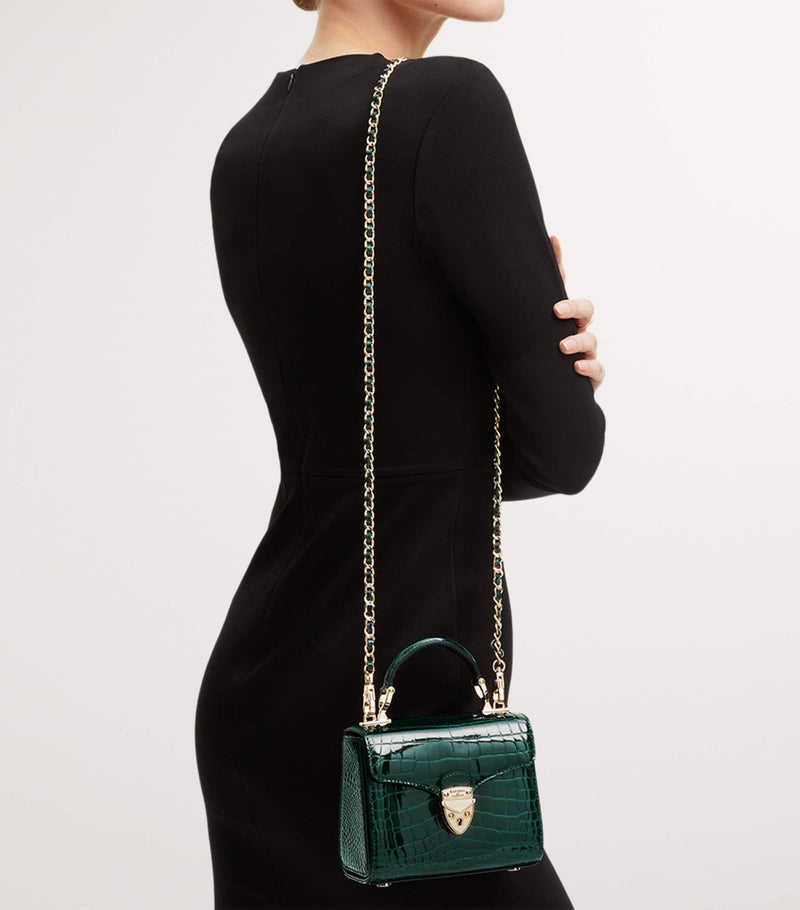 Aspinal of London Mini Mayfair top-handle bag, imported from the UK