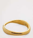 Monica Vinader gold vermeil Nura Reef ring, imported from the UK
