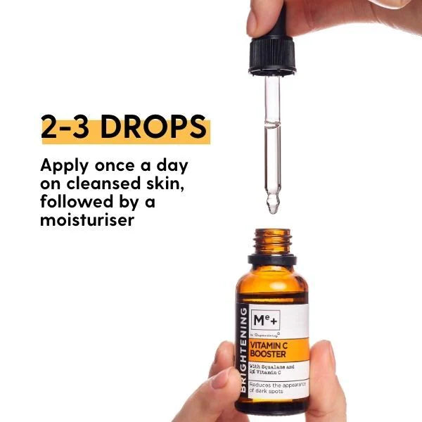Me+ Vitamin C Squalane Booster 30ml serum, imported from the UK
