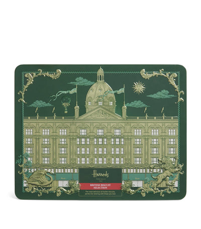 Harrods Harrods British Biscuit Selection Tin 550g- Buy online at McGrocer