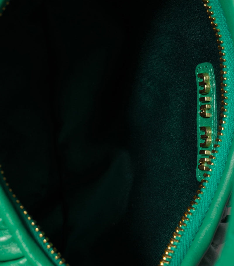 Miu Miu matelassé leather Wander top-handle bag (British brand)