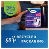 TENA Discreet Protect+ Maxi Night incontinence pad 6 pack imported from the UK