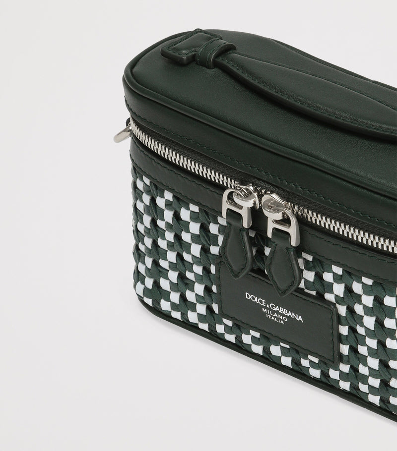 Dolce&Gabbana leather vanity bag - British product