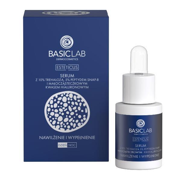 BasicLab face serum with Trehalose and Peptide 15ml - British product