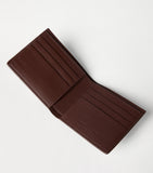 Brunello Cucinelli nubuck leather wallet with six card slots, imported from the UK