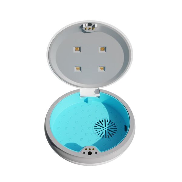 Opulus Go portable UV retainer cleaner white (British brand)
