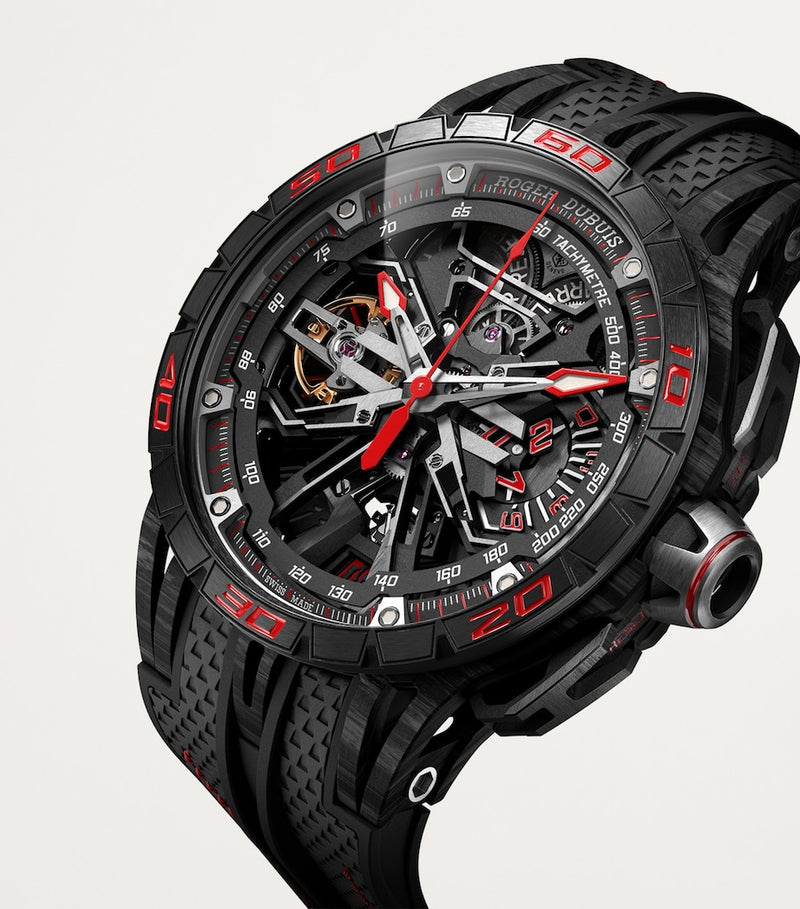 Roger Dubuis Excalibur Spider carbon watch 45mm (British brand)