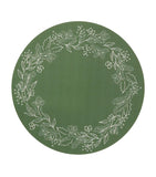 Chilewich x Martha Stewart wreath placemat 38cm - British product