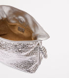LOEWE Flamenco clutch brown leather scales - British product