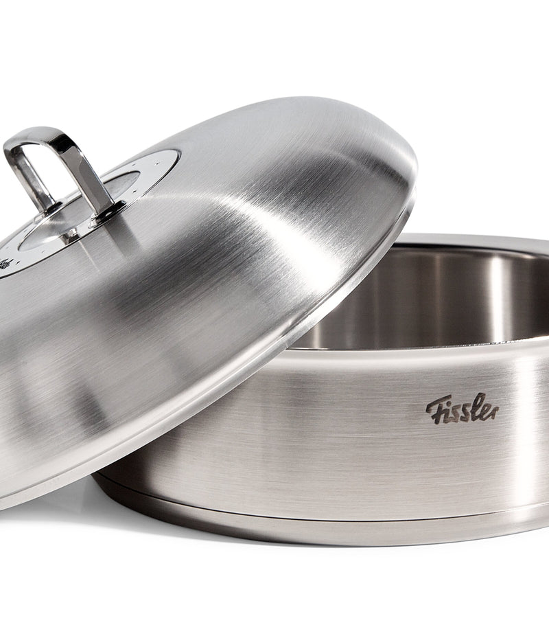 Fissler round roaster with high-dome lid 28cm - British product