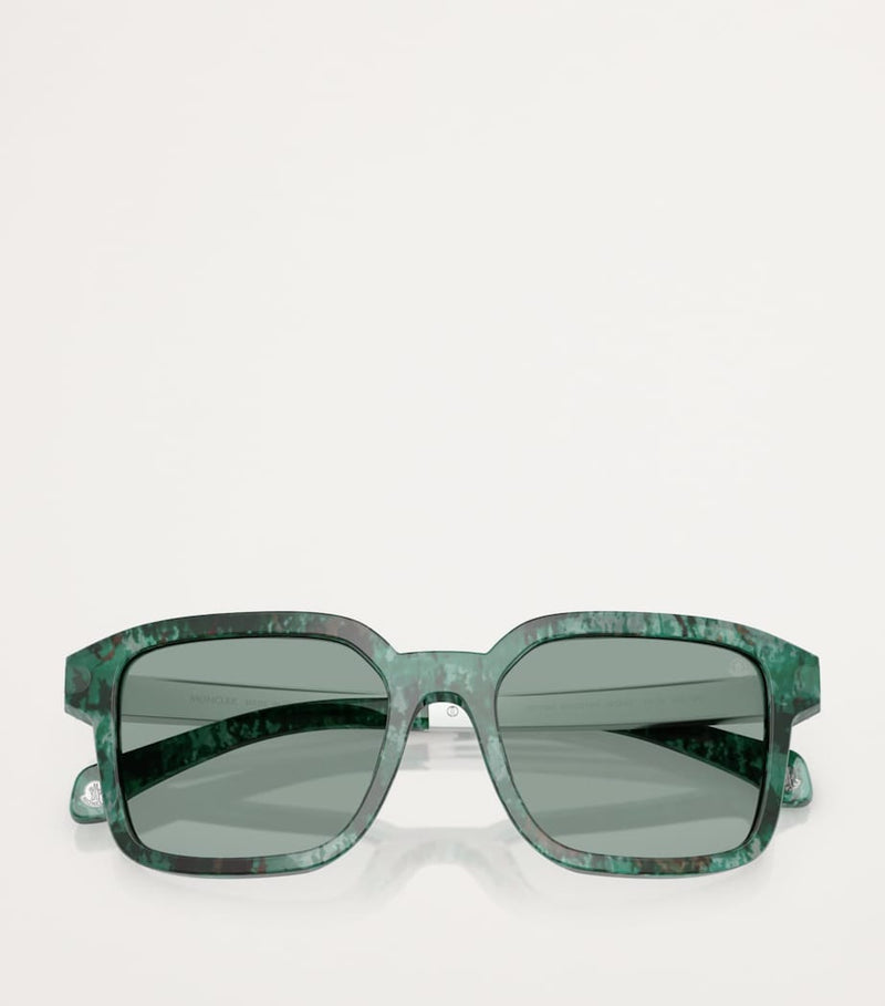 Moncler Quaderna acetate sunglasses, imported from the UK