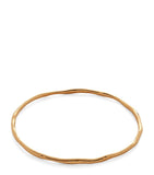 Monica Vinader gold vermeil Siren Muse bangle (British brand)