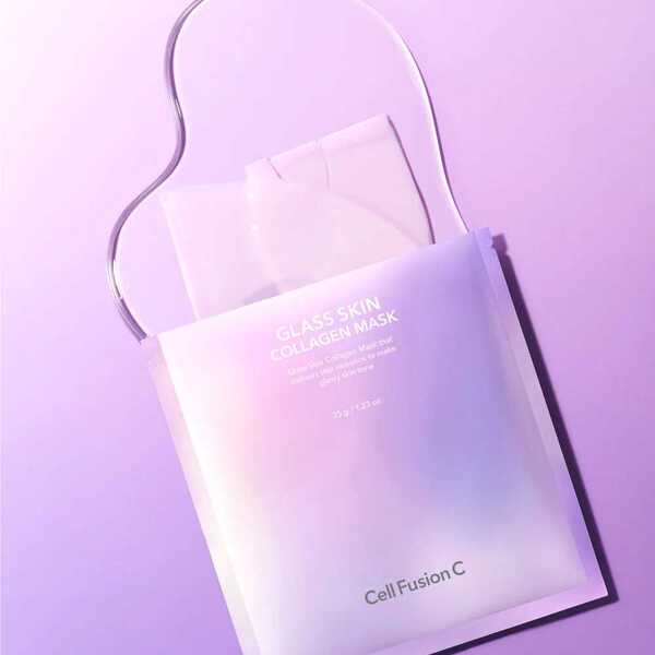 Cell Fusion C Glass Skin Collagen hydrogel mask 1pc (British brand)