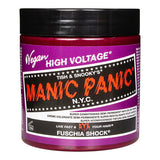 Superdrug Manic Panic High Voltage Fuschia Shock Semi Permanent Hair Dye 237ml- Buy online at McGrocer