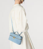 Bottega Veneta suede Bang Bang vanity case 23cm - British product
