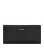 Saint Laurent large leather zip-around wallet, UK version