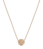 Piaget rose gold and diamond pendant necklace - British product