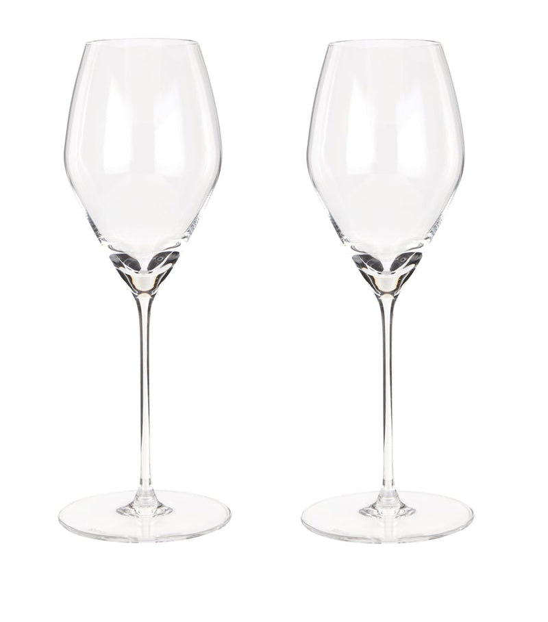 Riedel Crystal Performance Champagne Flutes 375ml, imported from the UK