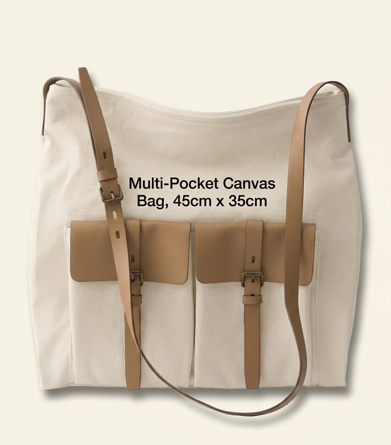 Prada Route canvas leather shoulder bag, imported from the UK