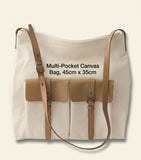 Prada Route canvas leather shoulder bag, imported from the UK