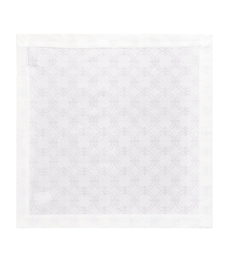 Le Jacquard Français Anneaux cotton napkin, UK version