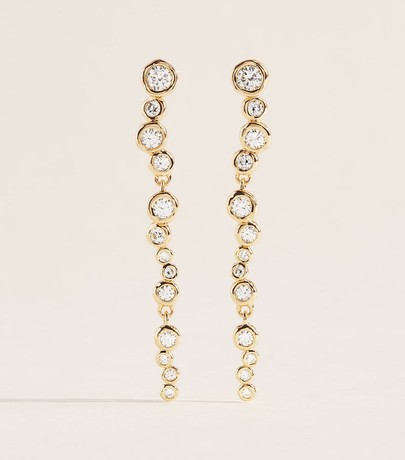 Alexis Bittar Asterales dangle earrings, imported from the UK