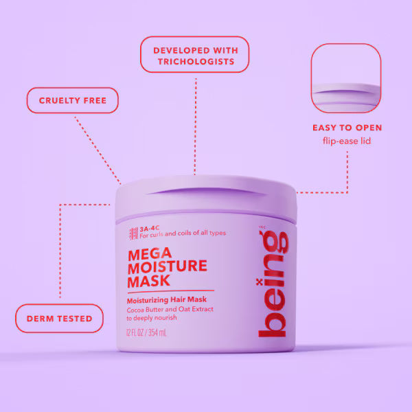 Being Mega Moisture Hair Mask 354ml - British product