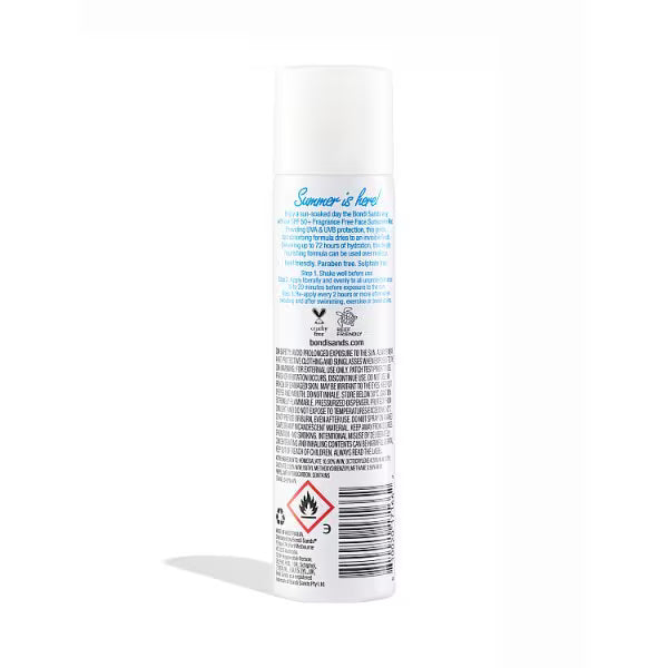 Bondi Sands Fragrance Free Face Mist 60g - British product