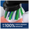 Oral-B Cross Action Black toothbrush heads 8 count - British product