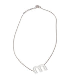 Miu Miu logo chain necklace adjustable length - British product